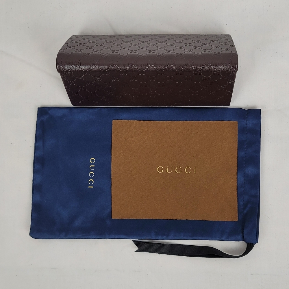 Gucci Case For Sunglasses and Dust Bag, dust cloth
